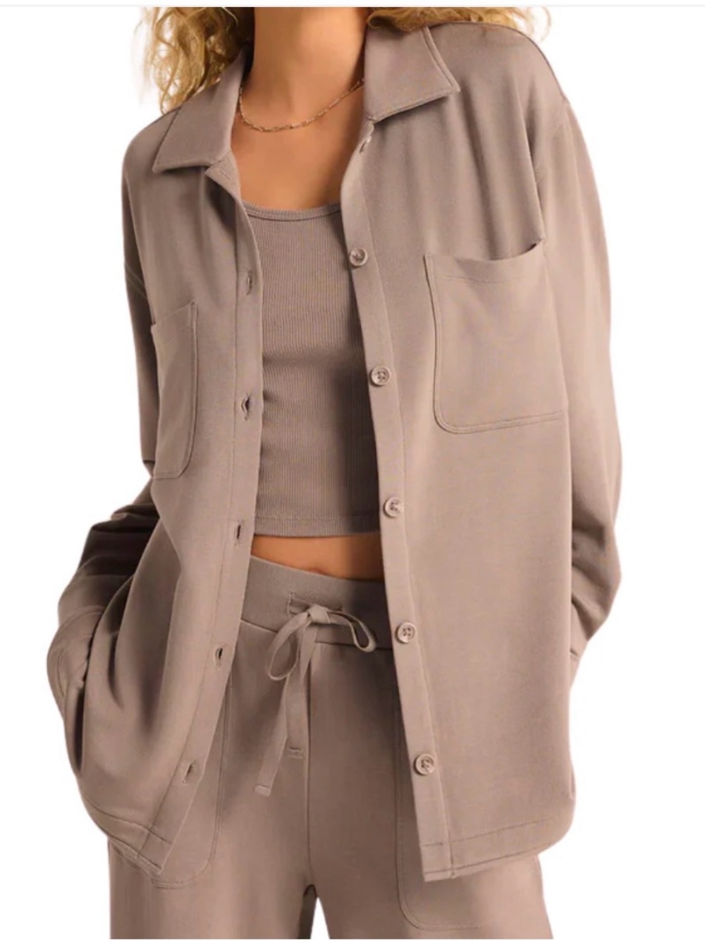 Z SUPPLY layover top- NWT